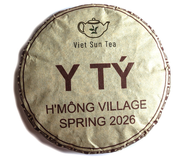 2026 VietSun Y Ty H'Mong Raw Puerh Cake