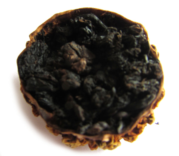 China Fujian Anxi Heavy Roasted Tie Guan Yin Oolong Tea in Bitter Melon