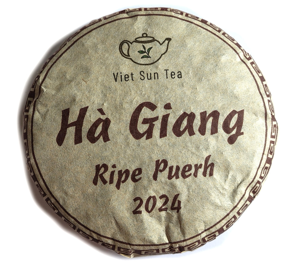 2024 VietSun Ha Giang Ripe Puerh Cake