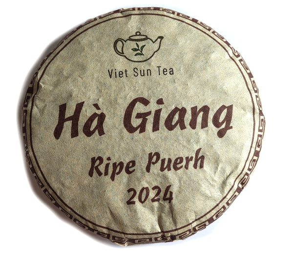 2024 VietSun Ha Giang Ripe Puerh Cake