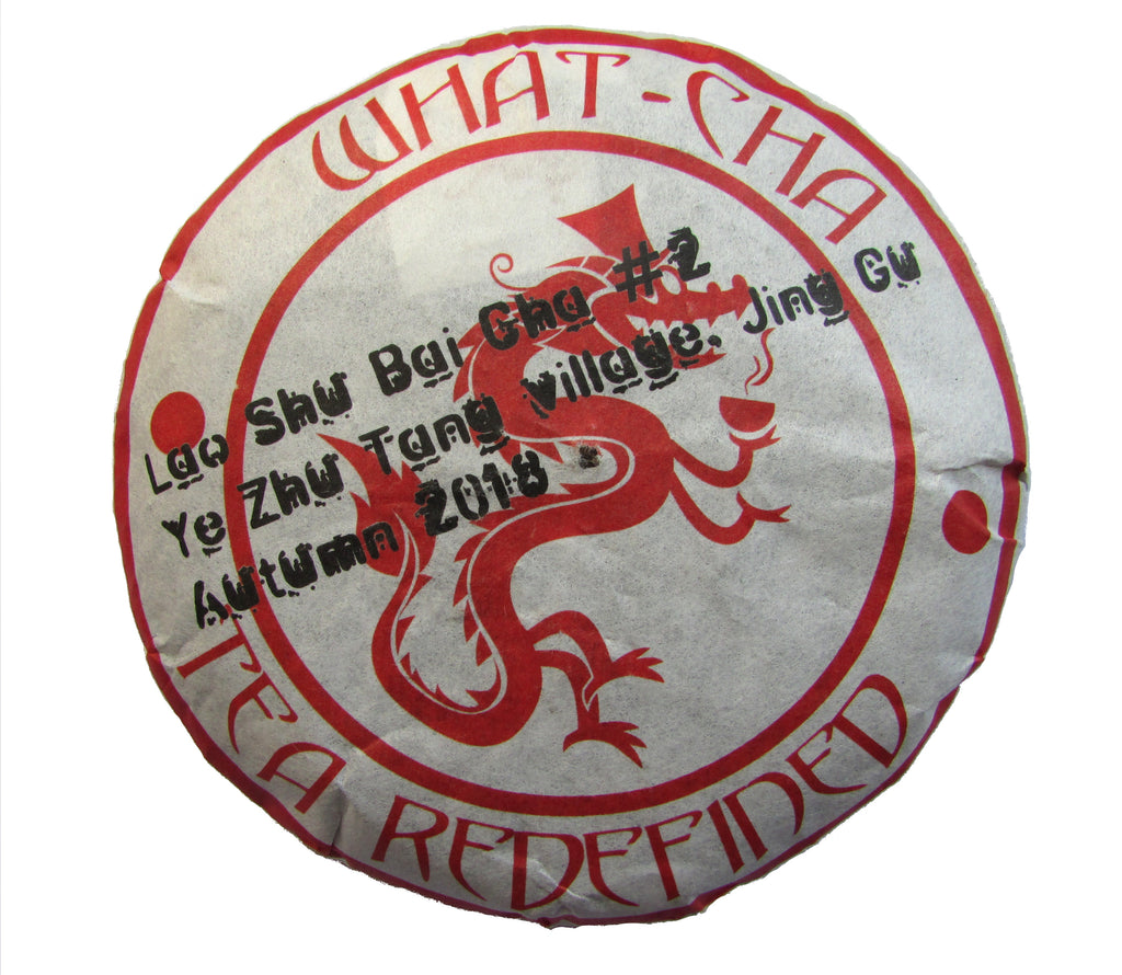 2018 What-Cha 'Lao Shu Bai Cha 2' Raw Puerh Cake
