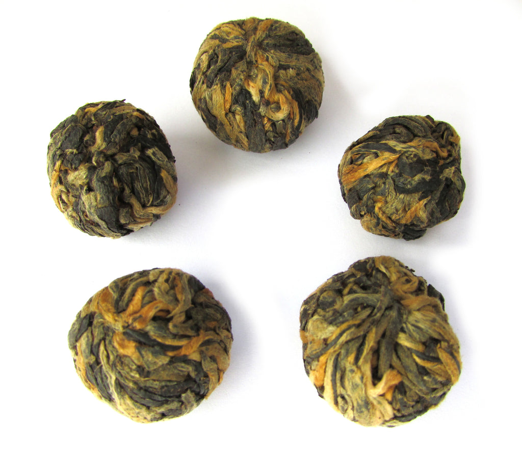 China Yunnan Dragon Pearl Black Tea