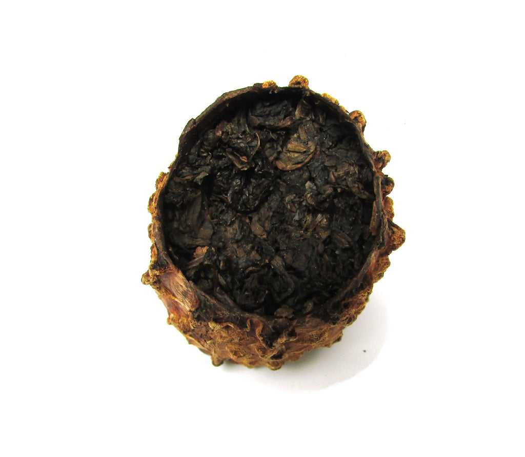 China Fujian Anxi 2008 Heavy Roasted Tie Guan Yin Oolong Tea in Bitter Melon